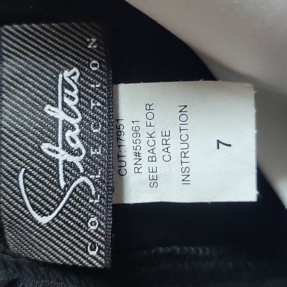 Status Classic Gown Black White Size 7 - Picture 5 of 7